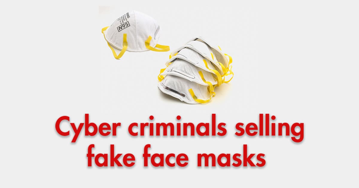 fake face masks