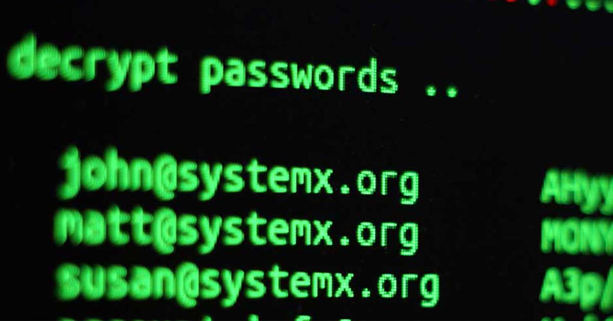 hacked passwords