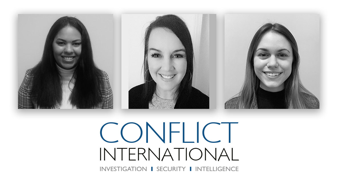 Conflict International's new members